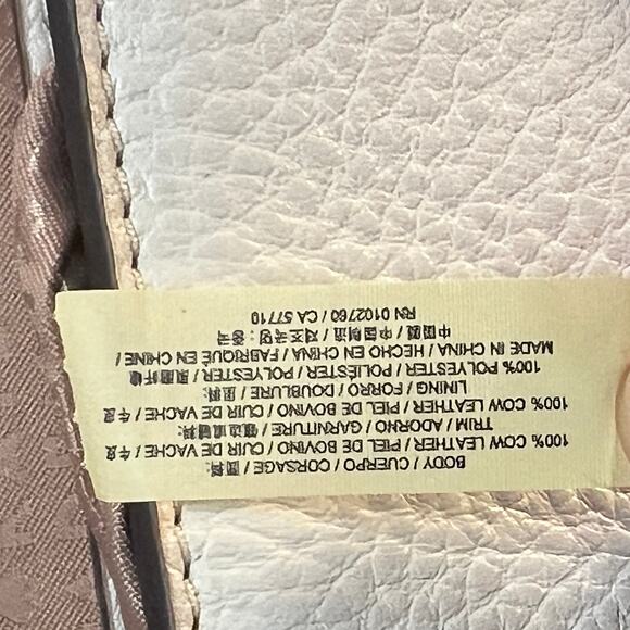 Kate Spade New York White Pebbled Leather Chain Crossbody Shoulder Bag - Picture 8 of 16